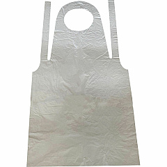 Genuine Joe 50" Disposable Poly Apron White - Polyethylene, Polyethylene - 100/Pack - 10 / Carton (GJO85141CT) Genuine Joe 50" Disposable Poly Apron White - Polyethylene, Polyethylene - 100/Pack - 10 / Carton (GJO85141CT)