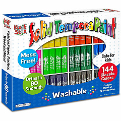 Kwik Stix Kwik Stix 144-Piece Tempera Paint Sticks 144 Color(s) - Assorted - 1 Box (644) Kwik Stix Kwik Stix 144-Piece Tempera Paint Sticks 144 Color(s) - Assorted - 1 Box (644)