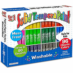 Kwik Stix Kwik Stix 96-Piece Tempera Paint Sticks 96 Color(s) - Assorted - 1 Box (696) Kwik Stix Kwik Stix 96-Piece Tempera Paint Sticks 96 Color(s) - Assorted - 1 Box (696)