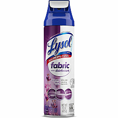 Lysol Fabric Disinfectant Spray 15 fl oz (0.5 quart) - Lavender Fields Scent - Virucidal, Soft, Deodorize - Clear - 1 Each (94121) Lysol Fabric Disinfectant Spray 15 fl oz (0.5 quart) - Lavender Fields Scent - Virucidal, Soft, Deodorize - Clear - 1 Each (94121)