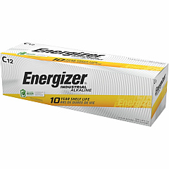 Energizer Industrial Alkaline C Battery Boxes of 12 For Multipurpose - C - 8350 mAh - 12/Box - 6 / Carton (EN93CT)