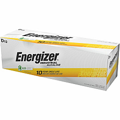 Energizer Industrial Alkaline D Battery Boxes of 12 For Multipurpose - D - 2050 mAh - 12/Box - 6 / Carton (EN95CT)