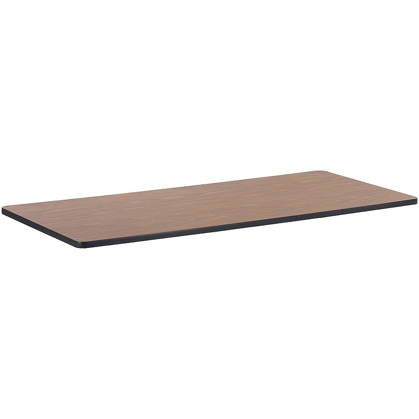 Lorell Classroom Activity Tabletop High Pressure Laminate (HPL), Medium Oak Rectangle Top - 30" Table Top Width x 72" Table Top Depth x 1.13" Table Top Thickness - Assembly Required - 1 Each (LLR99896)