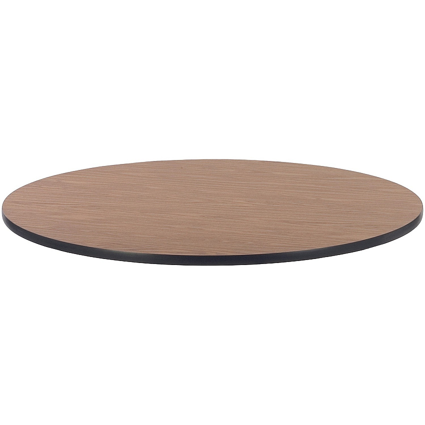 Lorell Classroom Activity Tabletop High Pressure Laminate (HPL) Round, Medium Oak Top - 1.13" Table Top Thickness x 48" Table Top Diameter - Assembly Required - 1 Each (LLR99897)