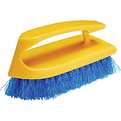Rubbermaid Commercial Iron Handle Scrub Brush Polypropylene Bristle - 6" Brush Face - Plastic Handle - Navy, Yellow - 12 / Carton (6482COBCT) Rubbermaid Commercial Iron Handle Scrub Brush Polypropylene Bristle - 6" Brush Face - Plastic Handle - Navy, Yellow - 12 / Carton (6482COBCT)