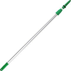 Unger OptiLoc 8' Telescopic Pole 96" Length - Green - Aluminum - 10 / Carton (EZ250CT) Unger OptiLoc 8' Telescopic Pole 96" Length - Green - Aluminum - 10 / Carton (EZ250CT)