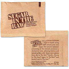 Sugar In The Raw Turbinado Cane Sugar Natural Sweetener - 400 / Carton (50390)