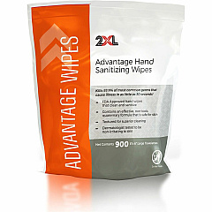 2XL Advantage Sanitizing Wipes 6" Width x 8" Length - White - 900/Roll - 1 Roll (L36) 2XL Advantage Sanitizing Wipes 6" Width x 8" Length - White - 900/Roll - 1 Roll (L36)