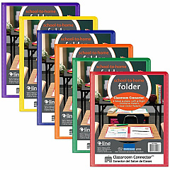 C-Line Classroom Connector Report Cover 2 Front & Back Pocket - Red, Orange, Yellow, Blue, Green, Purple - 36 / Box (32000) C-Line Classroom Connector Report Cover 2 Front & Back Pocket - Red, Orange, Yellow, Blue, Green, Purple - 36 / Box (32000)