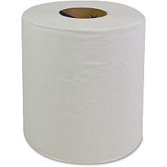 GCN Center Pull Dispenser Paper Towels 2 Ply - 6" Width x 300 ft Length - 360 Sheets/Roll - 2 45/64" Core - White - 360/Pack - 6 / Carton (87000)