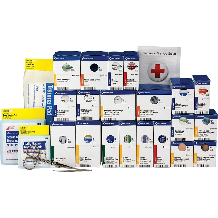 First Aid Only 50-Person SmartCompliance First Aid Cabinet Refill 202 x Piece(s) - 1 Kit (90827)