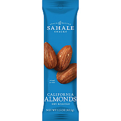 Sahale Snacks California Almonds Dry Roasted Snack Mix Non-GMO, Gluten-free - Almond - 1.50 oz - 18 / Carton (00329) Sahale Snacks California Almonds Dry Roasted Snack Mix Non-GMO, Gluten-free - Almond - 1.50 oz - 18 / Carton (00329)