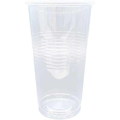Genuine Joe 20 oz Transparent Beverage Cups 20 fl oz - Clear - Plastic - Beverage, Picnic, Company, Event - 50/Bag - 12 / Carton (GJO10502)