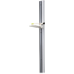 Health o Meter Wall-Mounted Height Rod 55.5" Length x 5" Width - 1/16 Graduations - Imperial, Metric Measuring System - 1 Each (205HR) Health o Meter Wall-Mounted Height Rod 55.5" Length x 5" Width - 1/16 Graduations - Imperial, Metric Measuring System - 1 Each (205HR)