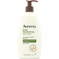 Aveeno® Daily Moisturizing Body Lotion Lotion - 18 fl oz - For Dry Skin - Applicable on Body - Moisturising, Fragrance-free, Non-greasy, Non-comedogenic, Soothing Oat, Rich Emollients, Nourishes Dry Skin, Gentle - 1 Each (003844) Aveeno® Daily Moisturizing Body Lotion Lotion - 18 fl oz - For Dry Skin - Applicable on Body - Moisturising, Fragrance-free, Non-greasy, Non-comedogenic, Soothing Oat, Rich Emollients, Nourishes Dry Skin, Gentle - 1 Each (003844)