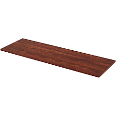 Lorell Training Tabletop Cherry Rectangle, Laminated Top - Adjustable Height - 72" Table Top Width x 24" Table Top Depth x 1" Table Top Thickness - Assembly Required - 1 Each (LLR59631) Lorell Training Tabletop Cherry Rectangle, Laminated Top - Adjustable Height - 72" Table Top Width x 24" Table Top Depth x 1" Table Top Thickness - Assembly Required - 1 Each (LLR59631)