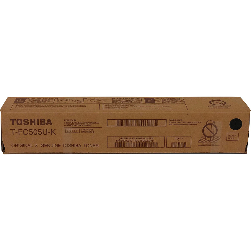 Toshiba TFC505UK Black Toner Cartridge