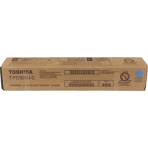 Toshiba TFC505UC Cyan Toner Cartridge