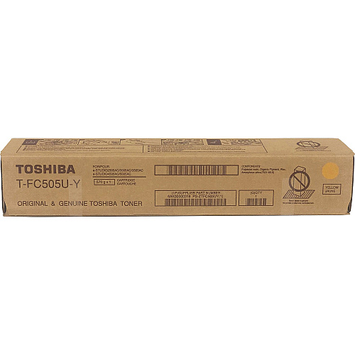Toshiba TFC505UY Yellow Toner Cartridge