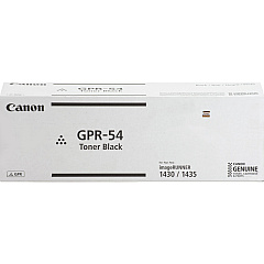 Canon GPR-54 Black Toner Cartridge Canon GPR-54 Black Toner Cartridge