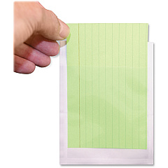 Ashley Library Pockets 5.3" Height x 3.5" Width - Clear - 25 / Pack (10408) Ashley Library Pockets 5.3" Height x 3.5" Width - Clear - 25 / Pack (10408)