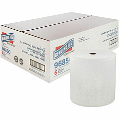 Genuine Joe Solutions Hardwound Paper Towels 1 Ply - 7" Width x 850 ft Length - White - Virgin Fiber - 6 / Carton (GJO96850) Genuine Joe Solutions Hardwound Paper Towels 1 Ply - 7" Width x 850 ft Length - White - Virgin Fiber - 6 / Carton (GJO96850)