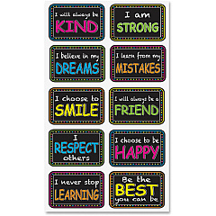 Ashley Character Building Mini Whiteboard Erasers Pack 2" Width x 1.25" Length - Lightweight, Comfortable Grip - Multicolor - 10 / Pack (78004)