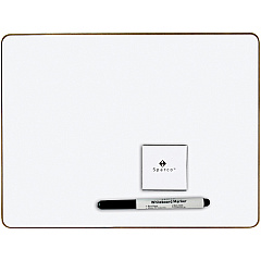 Sparco Dry-erase Board Kit with 12 Sets 12" (1 ft) Width x 9" (0.8 ft) Height - White Surface - Magnetic - 1 Box (99817)