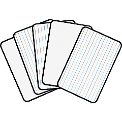 Sparco Dry-erase Lap Boards 11" (0.9 ft) Width x 8" (0.7 ft) Height - White Surface - Plastic Frame - Rectangle - Magnetic - 1 Box (99818)