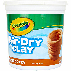 Crayola Air-Dry Clay Sculpture - Terra Cotta - 1 Each (572004) Crayola Air-Dry Clay Sculpture - Terra Cotta - 1 Each (572004)