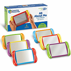 Learning Resources All About Me 2-in-1 Mirrors Mirror Toy - Theme/Subject: Learning, Fun - 2 Year & Up - 1 Set (LER3371) Learning Resources All About Me 2-in-1 Mirrors Mirror Toy - Theme/Subject: Learning, Fun - 2 Year & Up - 1 Set (LER3371)