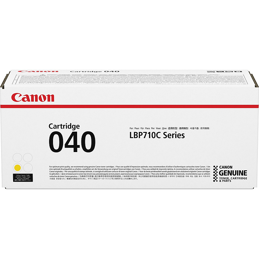 Canon 040 Yellow Toner Cartridge