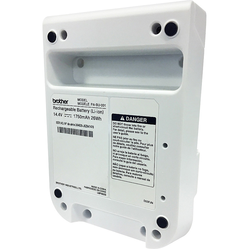 Brother PABU001 Rechargable Li-ion Battery