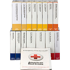 First Aid Only 25-Person Unitized First Aid Refill - ANSI Compliant 84 x Piece(s) For 25 x Individual(s) - 2.3" Height x 8.3" Width x 5.2" Length - Plastic Case - 1 Kit (90581) First Aid Only 25-Person Unitized First Aid Refill - ANSI Compliant 84 x Piece(s) For 25 x Individual(s) - 2.3" Height x 8.3" Width x 5.2" Length - Plastic Case - 1 Kit (90581)