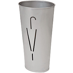 Alba Umbrella Holder 12.2" Height x 10.2" Width x 10.2" Depth - Steel - Gray - Sturdy - 1 Each (PMRAINYM) Alba Umbrella Holder 12.2" Height x 10.2" Width x 10.2" Depth - Steel - Gray - Sturdy - 1 Each (PMRAINYM)