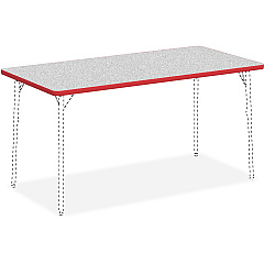 Lorell Classroom Activity Tabletop Gray Nebula, High Pressure Laminate (HPL) Rectangle Top - 60" Table Top Width x 30" Table Top Depth x 1.13" Table Top Thickness - Classroom - Assembly Required - 1 Each (LLR99919) Lorell Classroom Activity Tabletop Gray Nebula, High Pressure Laminate (HPL) Rectangle Top - 60" Table Top Width x 30" Table Top Depth x 1.13" Table Top Thickness - Classroom - Assembly Required - 1 Each (LLR99919)