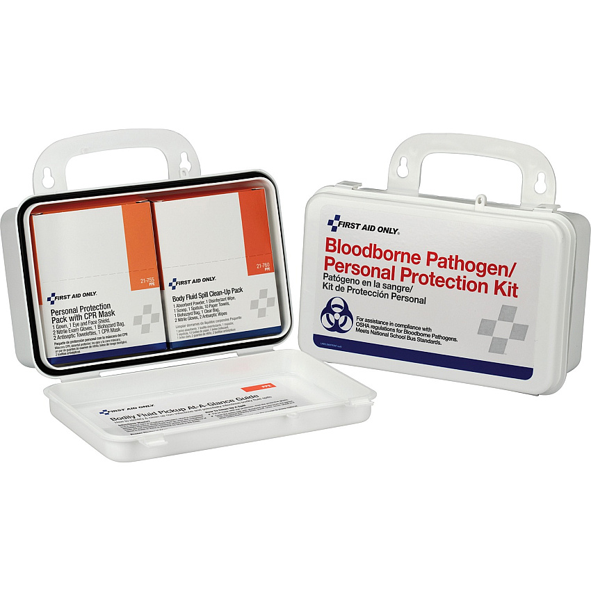 First Aid Only BBP/Personal Protection Kit 28 x Piece(s) - 8" Height x 3" Width5" Length - 1 Each (3065)
