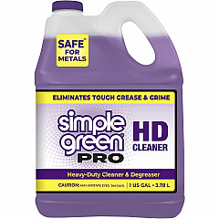 Simple Green Pro HD Heavy-Duty Cleaner & Degreaser For Multipurpose, Multi Surface - Concentrate - Liquid - 128 fl oz (4 quart) - Non-corrosive, Heavy Duty, Fragrance-free - Purple - 2 / Carton (213421)