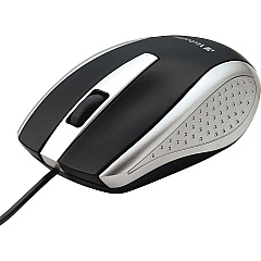 Verbatim Corded Optical Mouse Optical - Cable - Silver - USB Type A - Scroll Wheel - 3 Button(s) - 1 Each (99741) Verbatim Corded Optical Mouse Optical - Cable - Silver - USB Type A - Scroll Wheel - 3 Button(s) - 1 Each (99741)