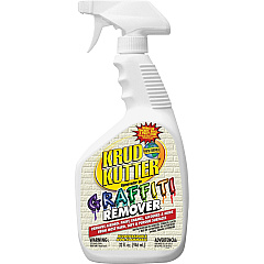 Krud Kutter Graffiti Remover Ready-To-Use - 32 fl oz (1 quart) - Water Based, Non-flammable - Clear - 1 Each (GR326)