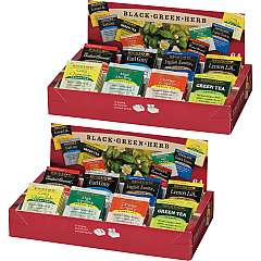 Bigelow® Assorted Flavor Herbal Tea, Black Tea, Green Tea Bag 64/Box - 2 / Bundle (10568BD) Bigelow® Assorted Flavor Herbal Tea, Black Tea, Green Tea Bag 64/Box - 2 / Bundle (10568BD)