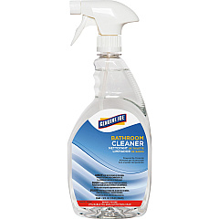 Genuine Joe Peroxide-Powered Bathroom Cleaner Ready-To-Use - 32 fl oz (1 quart) - Recommended For: Soap Scum Remover - Clear - 1 Each (GJO99668) Genuine Joe Peroxide-Powered Bathroom Cleaner Ready-To-Use - 32 fl oz (1 quart) - Recommended For: Soap Scum Remover - Clear - 1 Each (GJO99668)