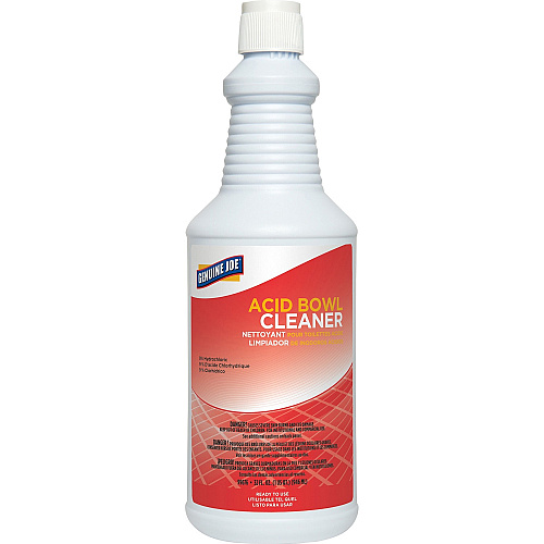 Genuine Joe Acid Bowl Cleaner For Toilet Bowl - Ready-To-Use - 32 fl oz (1 quart) - Recommended For: Stain Remover - Pleasant Scent - Aqua Marine - 1 Each (GJO99676)