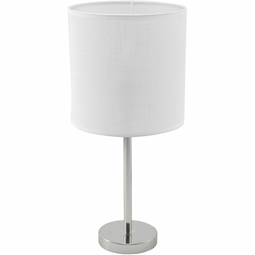 Lorell LED Contemporary Table Lamp 22" Height x 10" Width - 10 W LED Bulb - Brushed Nickel - Desk Mountable - Silver - for Table, Desk - 1 Each (LLR99966)