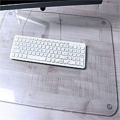 Floortex Desktex® Glaciermat Glass Desk Pad - 19" x 24" Rectangular - 19" Width x 24" Length x 0.20000" Depth - Clear Backing - Tempered Glass - Clear - 1 Each (FCDE1924G) Floortex Desktex® Glaciermat Glass Desk Pad - 19" x 24" Rectangular - 19" Width x 24" Length x 0.20000" Depth - Clear Backing - Tempered Glass - Clear - 1 Each (FCDE1924G)