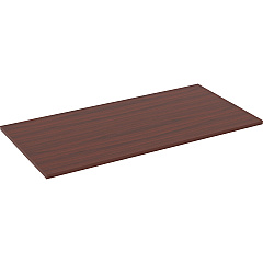 Lorell Relevance Series Tabletop 59.9" Width x 29.5" Depth x 1" Thickness Table Top - Straight Edge - Finish: Mahogany, Laminate - Edge Banding - 1 Each (LLR16200) Lorell Relevance Series Tabletop 59.9" Width x 29.5" Depth x 1" Thickness Table Top - Straight Edge - Finish: Mahogany, Laminate - Edge Banding - 1 Each (LLR16200)