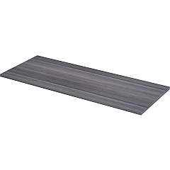 Lorell Relevance Series Tabletop Rectangle - 59.9" Width x 23.6" Depth x 1" Thickness Table Top - Straight Edge - Finish: Charcoal, Laminate - Edge Banding - 1 Each (LLR16202) Lorell Relevance Series Tabletop Rectangle - 59.9" Width x 23.6" Depth x 1" Thickness Table Top - Straight Edge - Finish: Charcoal, Laminate - Edge Banding - 1 Each (LLR16202)