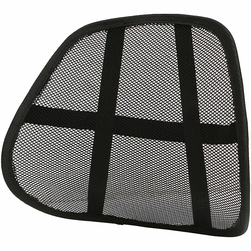 Lorell Ergo Mesh Lumbar Back Support Black - 1 Each (LLR42171)