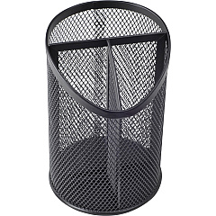 Lorell Mesh Desktop Organizer 6.10" Height x 4.10" Width x 4.10" Length - Desktop - Durable, Snag Proof - Black - Metal - 1 Each (LLR84140) Lorell Mesh Desktop Organizer 6.10" Height x 4.10" Width x 4.10" Length - Desktop - Durable, Snag Proof - Black - Metal - 1 Each (LLR84140)