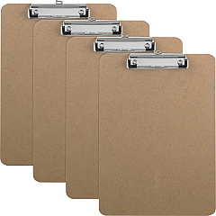 Business Source Flat Clip Clipboard 9" x 12 1/2" Sheet Size - Hardboard - Brown - 6 / Box (BSN16508BX) Business Source Flat Clip Clipboard 9" x 12 1/2" Sheet Size - Hardboard - Brown - 6 / Box (BSN16508BX)